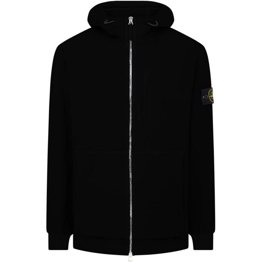 Stone Island Stretch Nylon Technical Fleece - Black